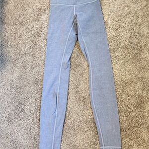 lululemon Wunder Under Luxtreme leggings - Gray acid wash